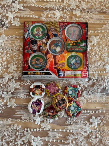 Lot jetons dragon - ball, z