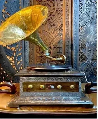 Gramophone style ancien - gramophone,