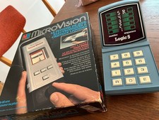 Deux Jeux MB MicroVision et Logic 5, années 79 et 83, Vintage