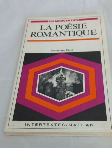 Livre poesie romantique - livre, la