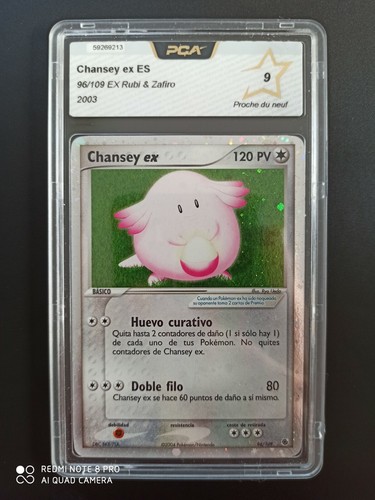 Carte pokémon chansey - carte,