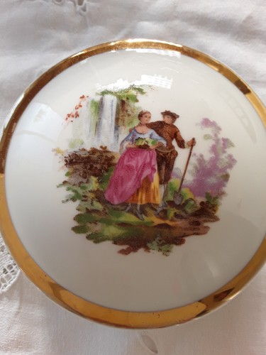 Bonbonnière porcelaine - bonbonnière,