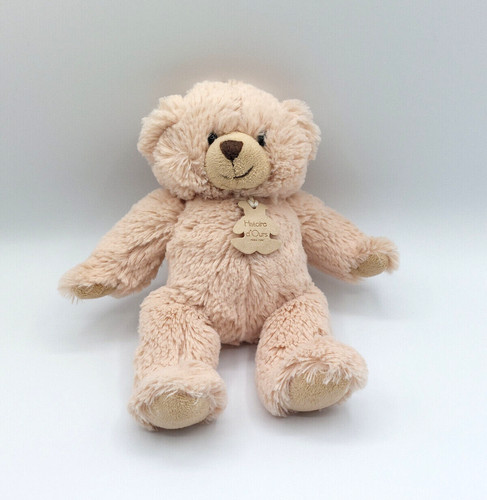Peluche doudou ours - , beige
