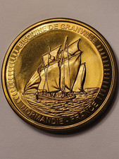 MEDAILLE COLLECTION EUROPEENNE -  BISQUINE DE GRANVILLE - NORMANDIE- FRANCE