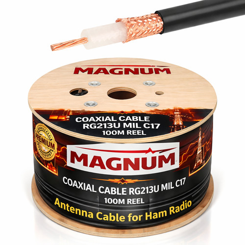 Câble coaxial rg213u mil 17 - câble,
