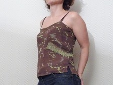 🌼 Top/ Tee Shirt Marron/