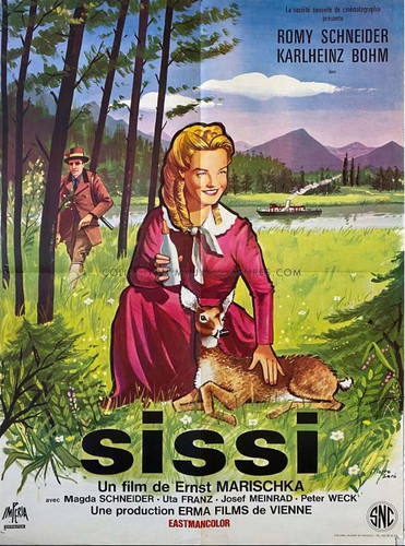 Sissi romy schneider - sissi,, 1955