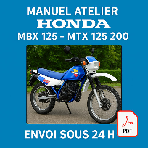 Manuel atelier honda mbx125f - manuel,
