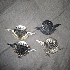 Lot 4 Brevets Para Parachutiste Airborne