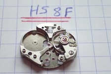 HS 8F : Balancier complet + coq +ancre + Platine