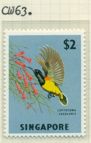 Singapore 1962 bird - singapore,
