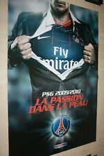  POSTER * PSG 2009/2010 LA PASSION DANS LA PEAU / Calendrier