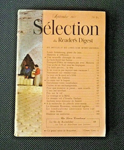 Selection reader digest - selection, du