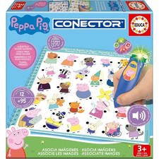 Jeu éducatif - Peppa Pig - Connector - Questions/réponses - Dès 3 ans - Educa