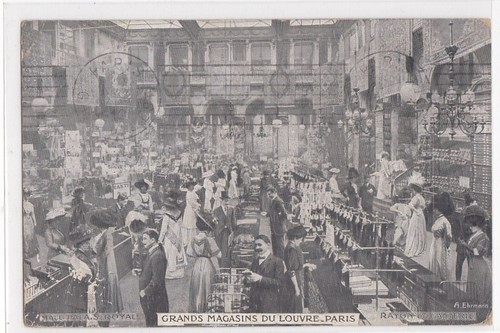 Cpa paris grands magasins du - 1,