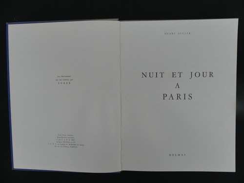 Nuit jour paris henry - à,