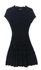 Etat NEUF, TB Robe THE KOOPLES, maille, noire, Taille 36