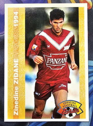 Carte zinedine zidane 155 - carte,