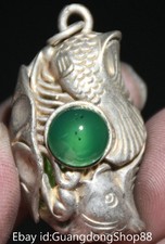 1.6" Vieille Chine Miao Argent
