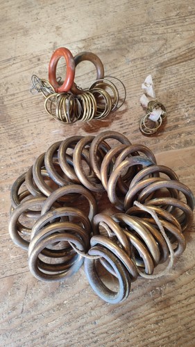 Lot ancien anneaux rideaux - ancien, de