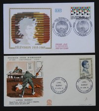 Lot x2 Enveloppes Premier Jour