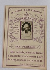 Ancienne image pieuse Le Saint
