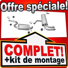 Ligne pot d'échappement pour SEAT LEON (1P1) / SEAT ALTEA 1.4 TSI Silencieux