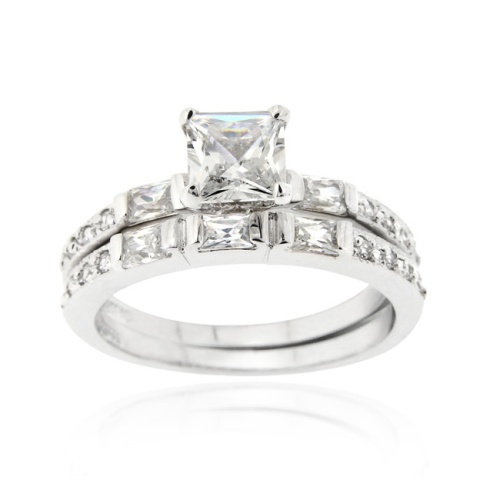 Argent sterling zircon cubique - sterling,