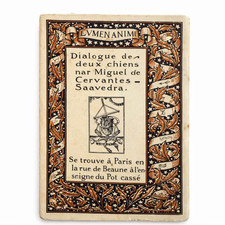 CERVANTES – Dialogue de deux