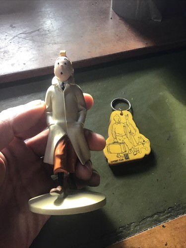 Figurine tintin trench coat - tintin, en