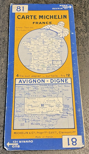 Carte michelin - michelin, 81