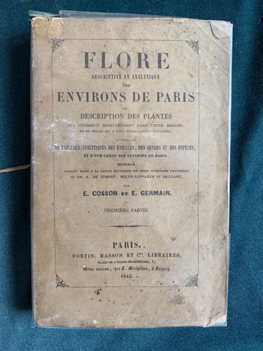 Cosson germain 1845 flore - cosson,