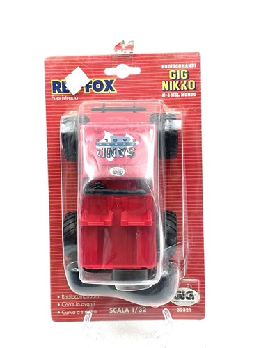 Nikko red fox vintage - fox, jeep