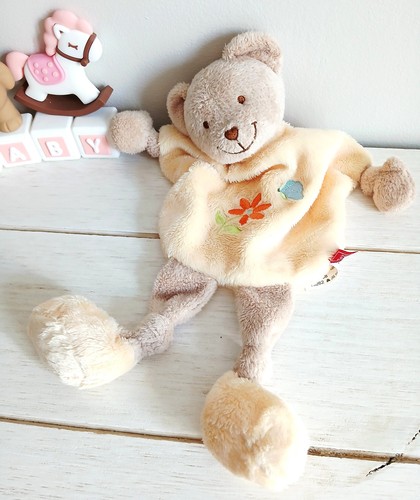 Tex baby doudou peluche - , plat