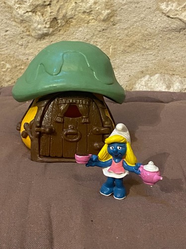 Schleich maison schtroumpf - :, +