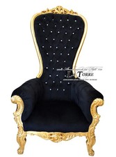 Fauteuil Trône Style Baroque
