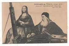 LÉONARD DE VINCI PEIGNANT LA