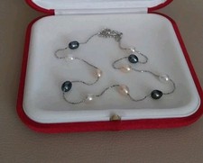Collier blanc 750 18k - 750,