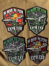 Lot 4 Patch armée de l'air, EOPN, militaire, armée de l'air et de l'espace