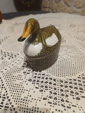 Ancien terrine canard vert