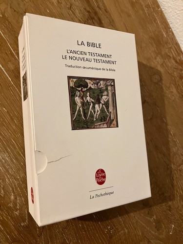 Bible ancien et le - la, l'ancien
