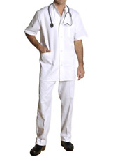 TUNIQUE BLOUSE MÉDICAL CHIRURGIEN DENTISTE INFIRMIER KINE HOLTEX HOMME CORAIL T1