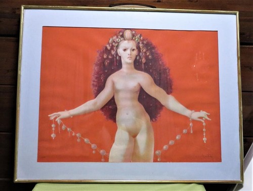 Leonor fini signed lithograph - signed,