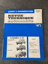 RTA revue technique CITROEN 3CV berline AM Break AMB Fourgonnette AK    K24