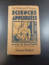 Sciences appliquees classe de fin d'etudes ecoles de filles | Bon état