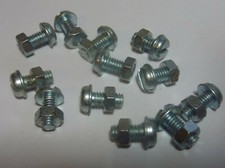 4 anciennes vis carter de chaine velo cyclomoteur mobylette vintage