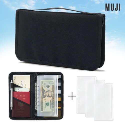 étui passeport polyester muji - Étui,