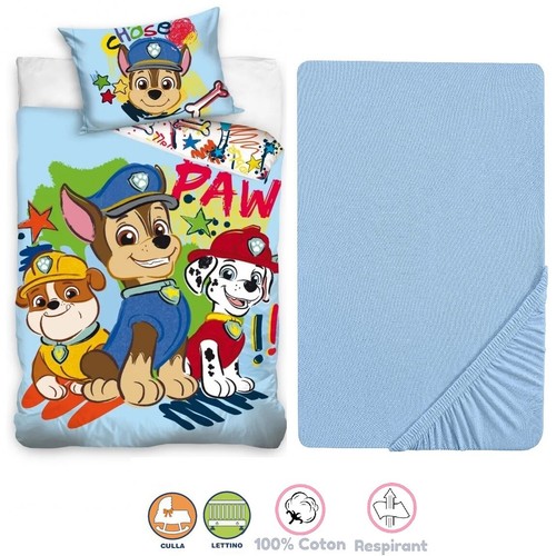 Paw patrol bleu 3pezzi set - bleu, lit