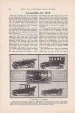 1912 Locomobile Auto Lineup 6