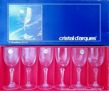 Cristal d'arques 6 verres a